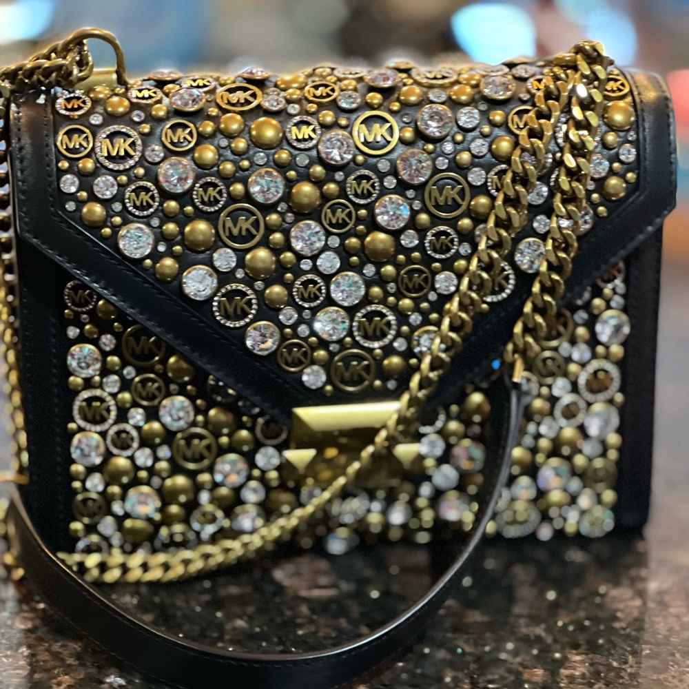 Black and gold authentic MK